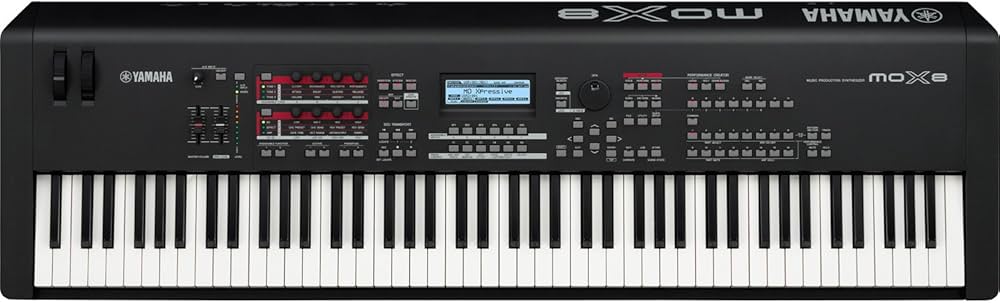 Yamaha MOX8 88-Key Music Production Synthesizer. Includes DVD